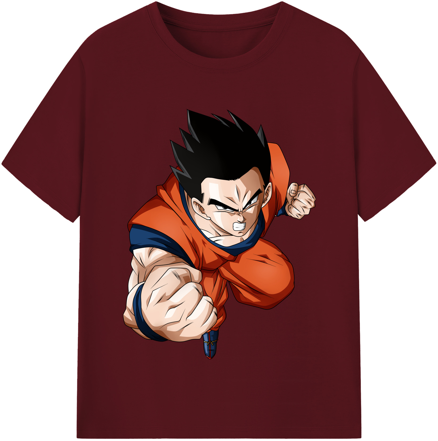 （画像用） ドラゴンボール 孫 悟飯（そんごはん）DRAGON BALL Son Gohan 綿100％半袖Tシャツ（フロントプリント）